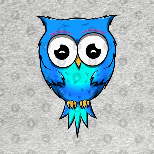 Cute Owl by Sticker Steve